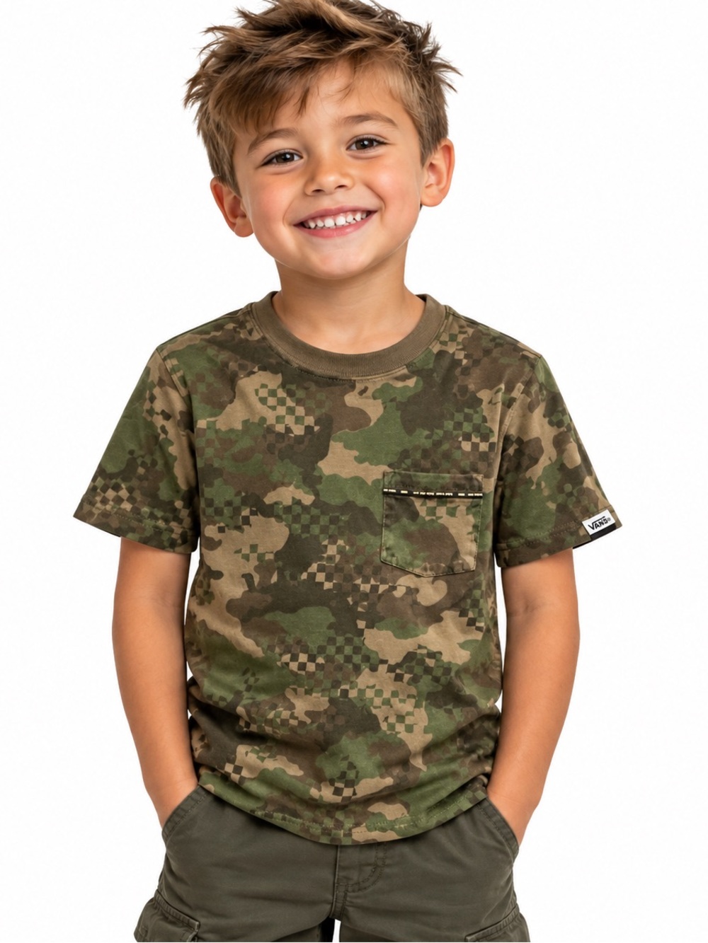 Youth Vans Camouflage Tee